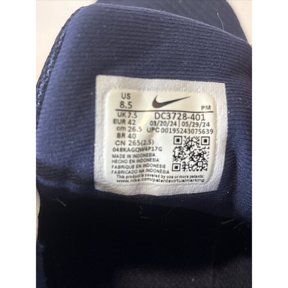 Nike Revolution 6 NN mens 8.5 Blue/White running shoes athletic sneaker - Picture 16 of 16